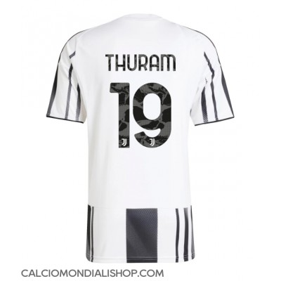 Maglie da calcio Juventus Khephren Thuram #19 Prima Maglia 2025-26 Manica Corta Maglie da calcio Juventus Khephren Thuram #19 Prima Maglia 2025-26 Manica Corta